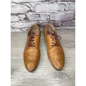 Pikolinos Brown Leather Lace Up Plain Oxfords Shoes Women Sz 38EU/7.5M US